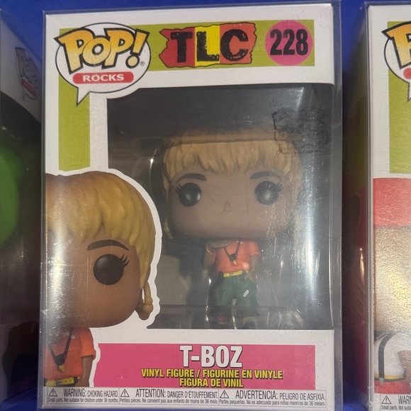 Funko Pop! TLC Trio Set - Chilli, T-Boz, Left Eye #228,229,230 NEW - Picture 3 of 6